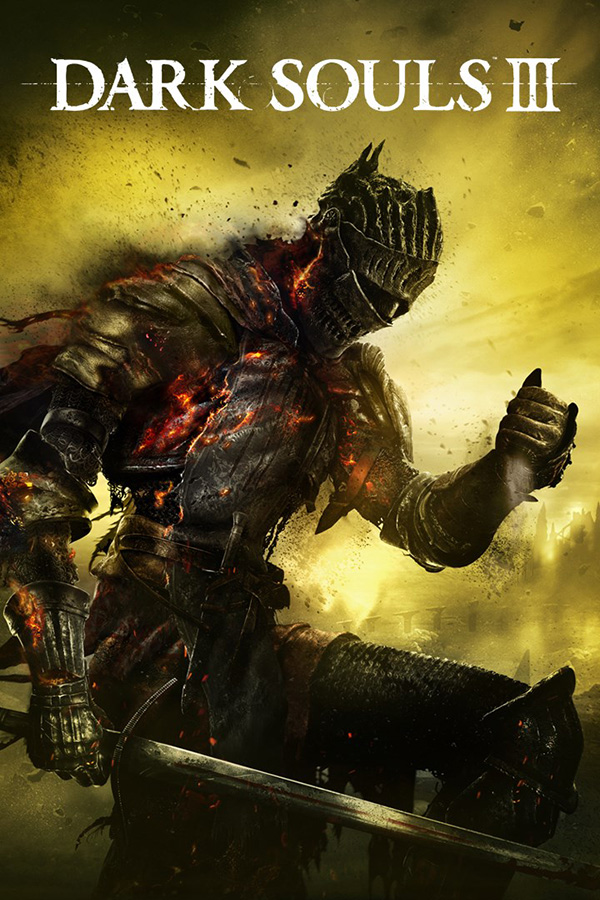 The official cover art for Dark Souls 3.