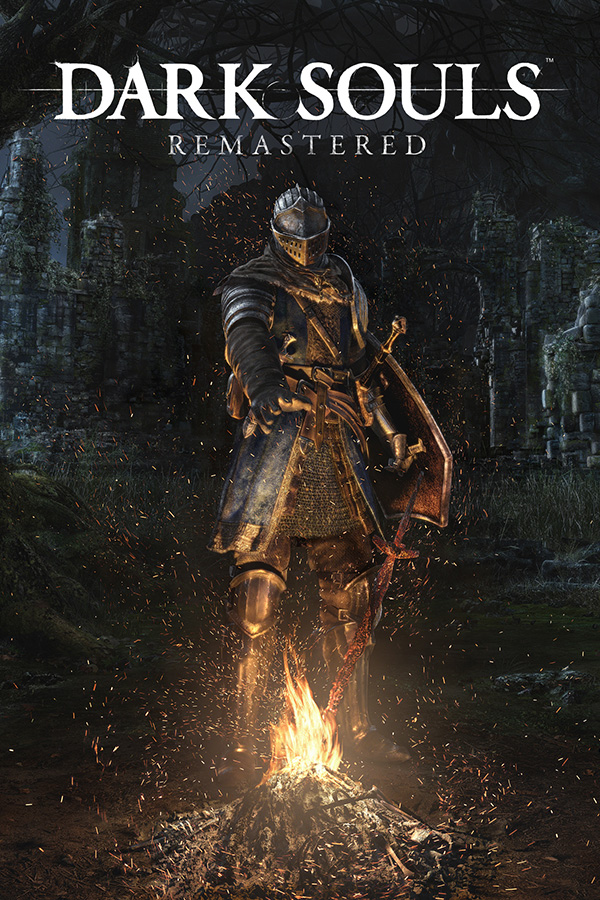 The official artwork for Dark Souls Remastered